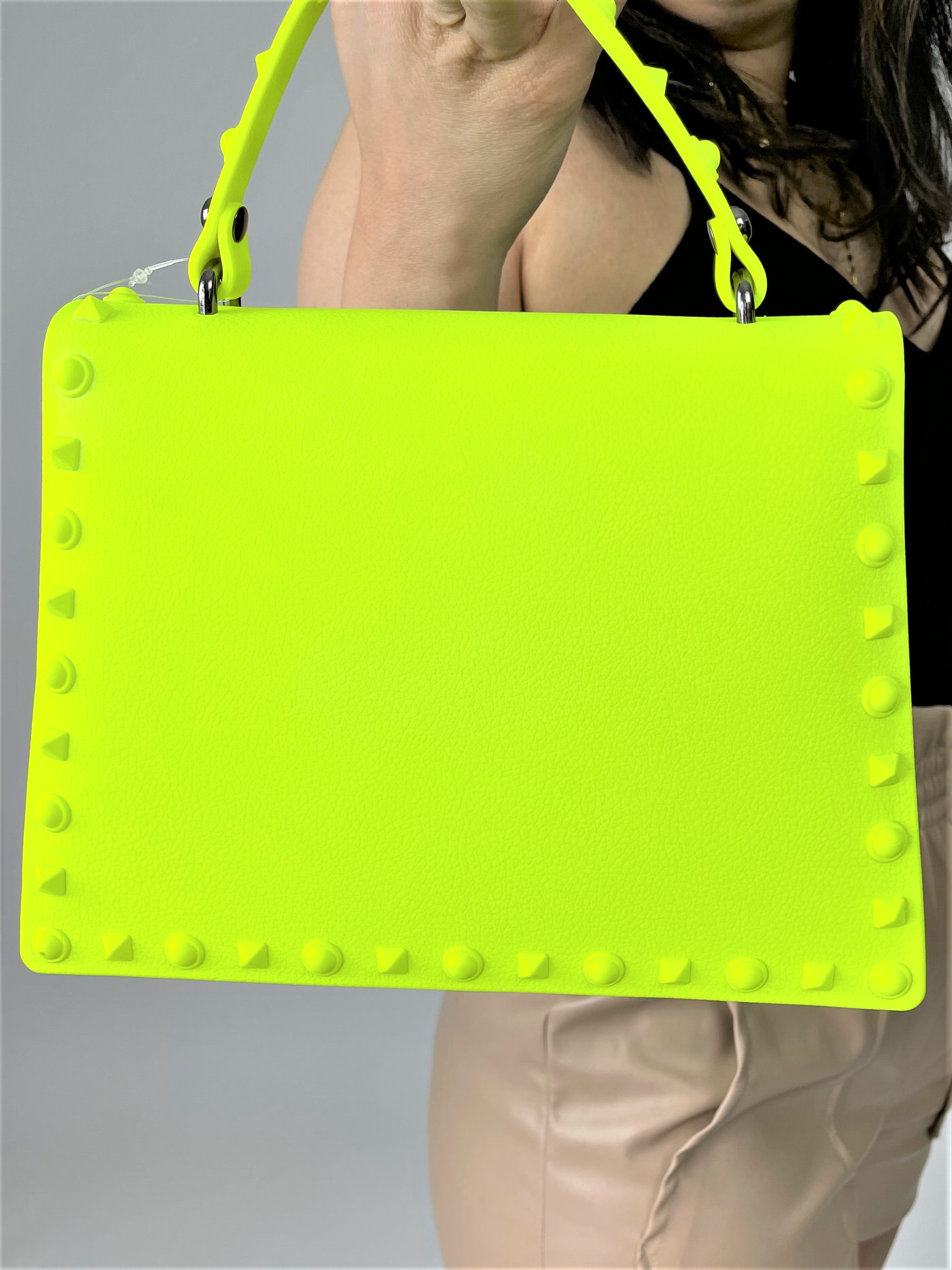 Miinafashiononlineshopgelbehandtasche, Handtasche für Damen in grellen Farben Miina Fashion Online Shop
