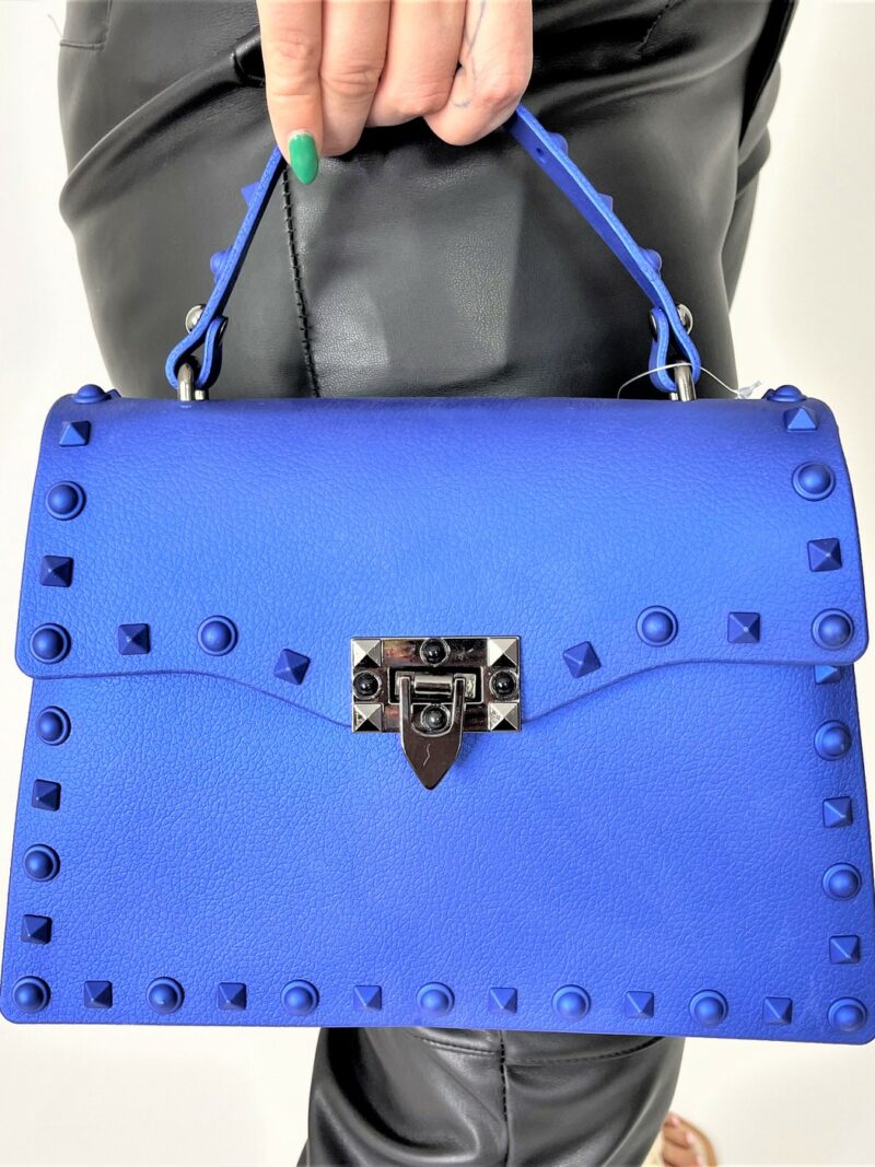 miinfashiononlineshopblauetasche, Handtasche für Damen in grellen Farben Miina Fashion Online Shop